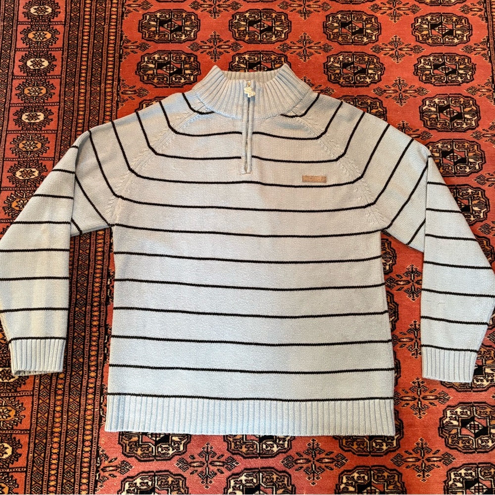 Y2K South Pole Blue 3/4 Zip